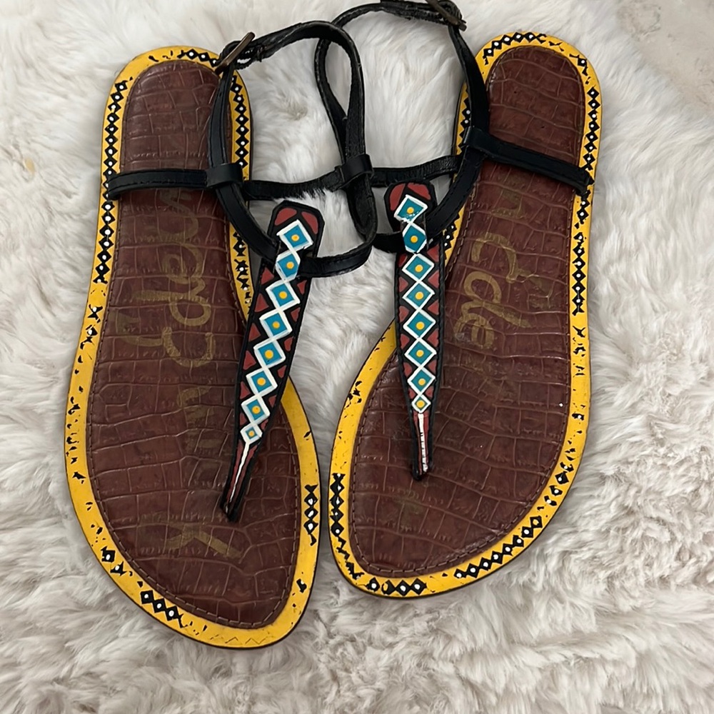 Leather sandals